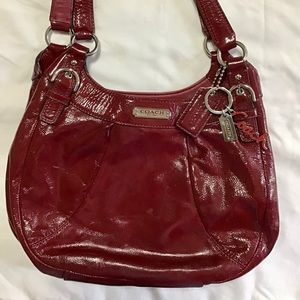 COACH Madison Leather Boho Handbag + Wallet set